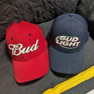 Bud and Bud Light Hats